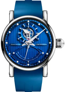 Chronoswiss ReSec Vertical Blue CH-6923T.1-BL Titanium Grade 5 Blue