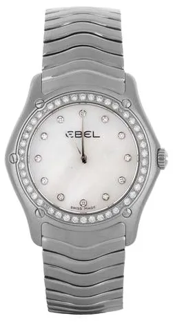 Ebel Classic 1215268 24mm Steel Silver