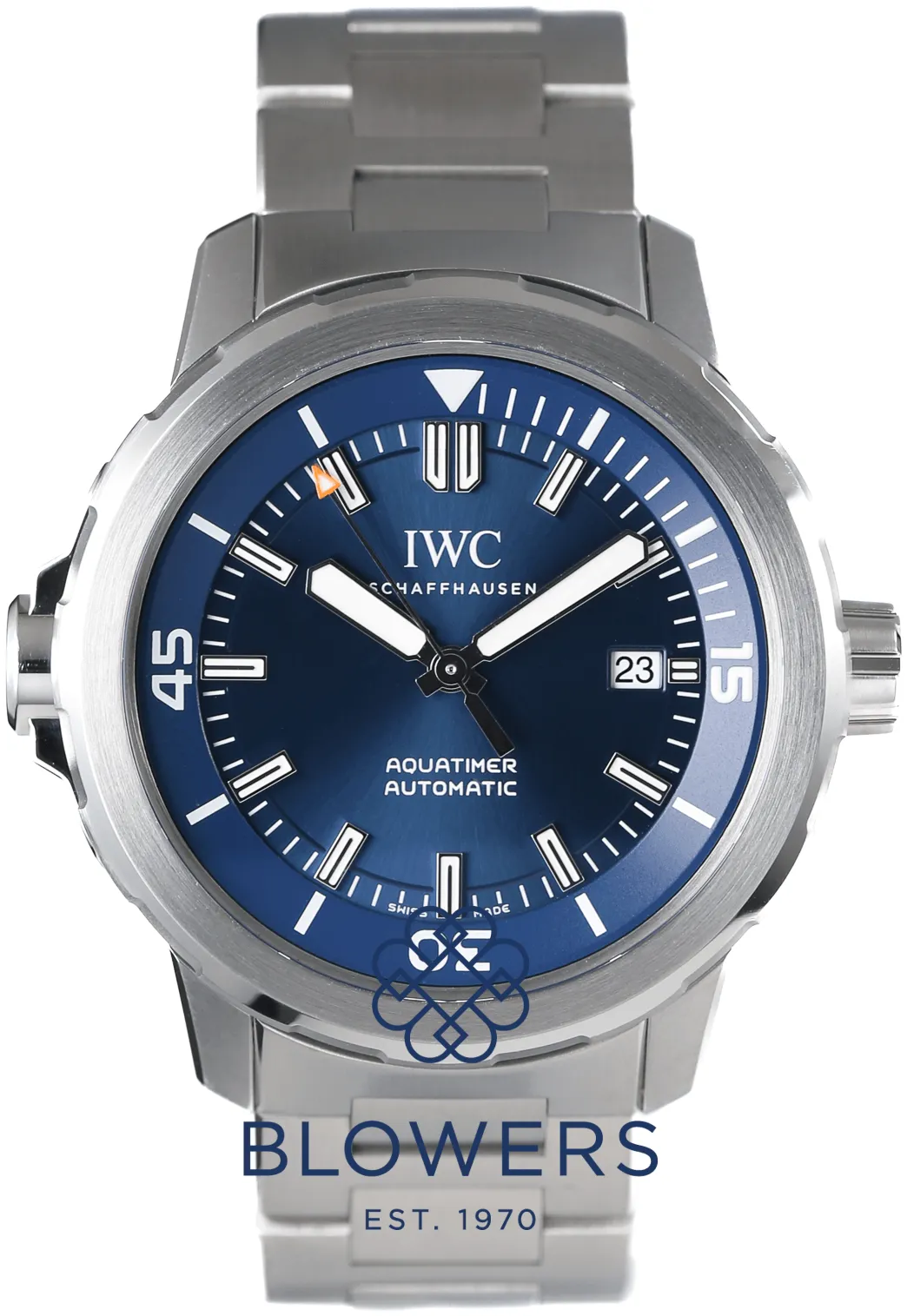 IWC Aquatimer Automatic IW329005 42mm Steel Blue