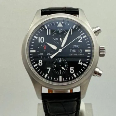 IWC Pilot IW371701 42mm Stainless steel Black