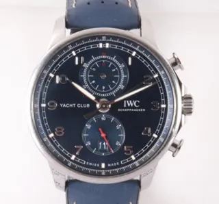 IWC Portugieser IW390701 Stainless steel Blue