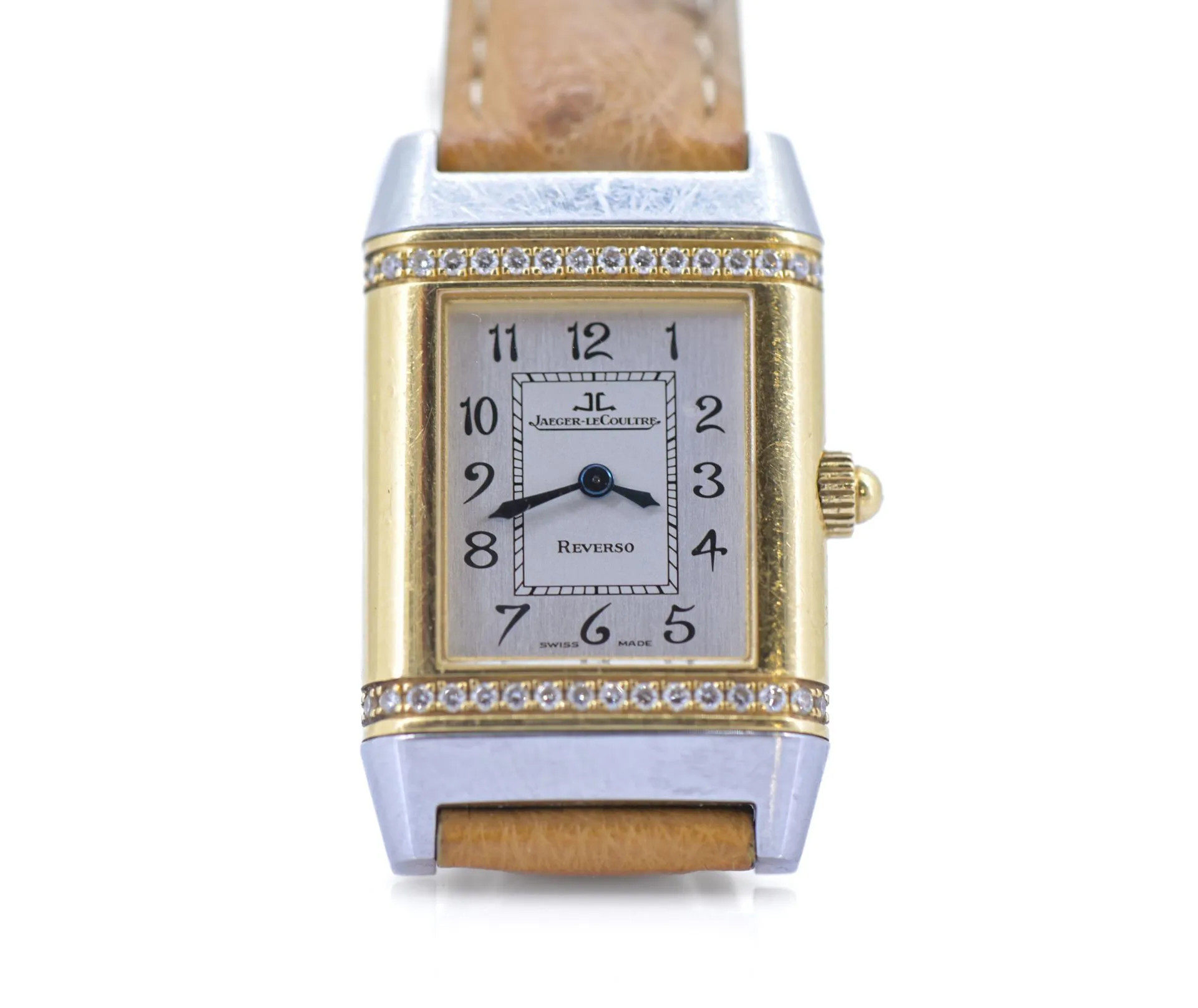 Jaeger-LeCoultre Reverso nullmm Yellow gold, stainless steel and diamond-set 4