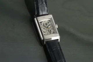 Jaeger-LeCoultre Reverso Platinum Number One 216.64.01 Platinum Skeletonized