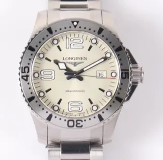 Longines HydroConquest L3.640.4 Stainless steel Cream