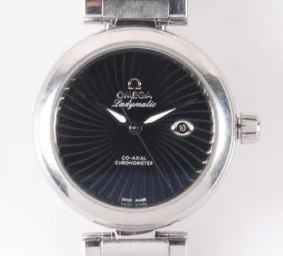 Omega Ladymatic 34mm Stainless steel and ceramic Black