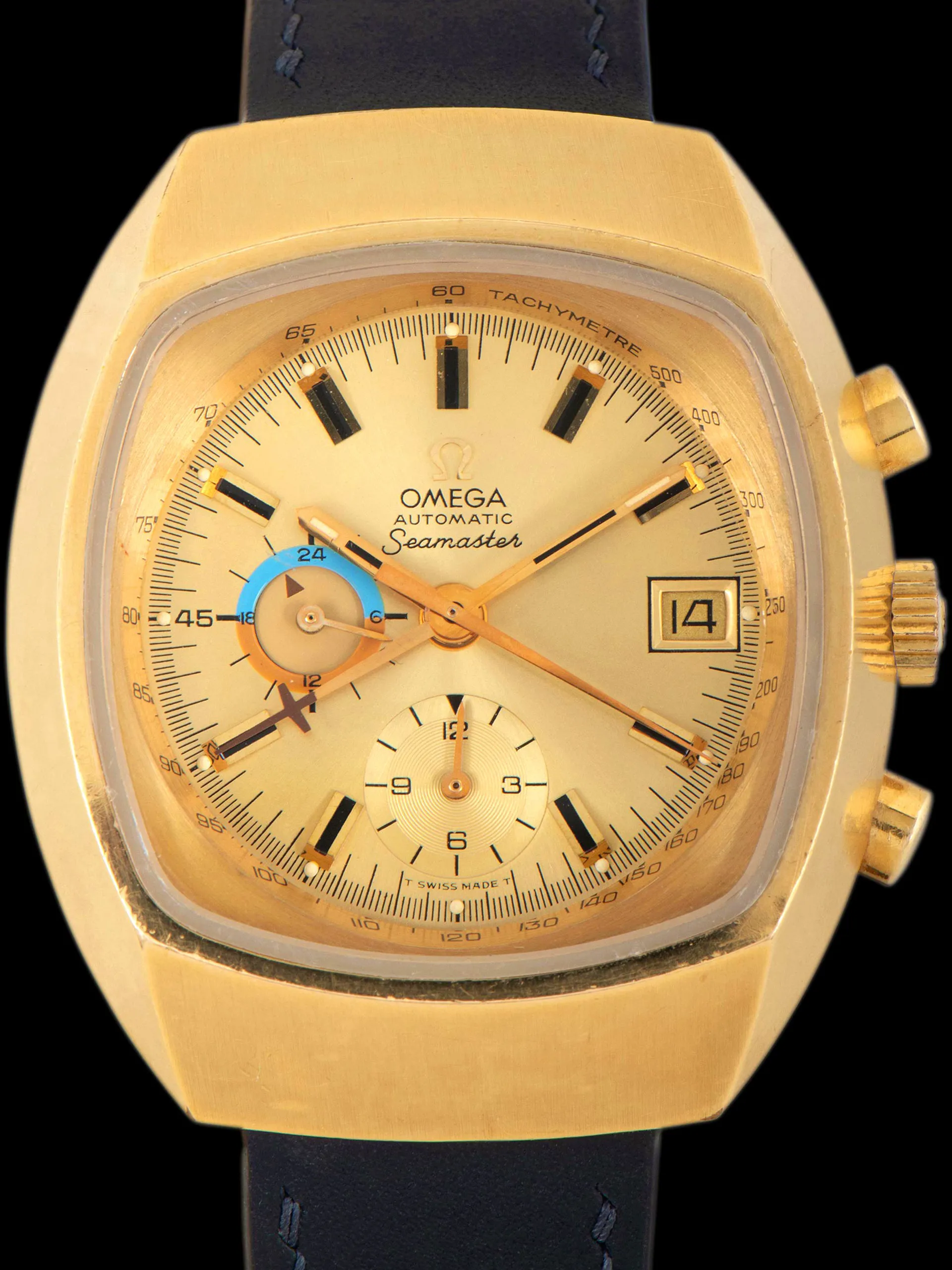 Omega Seamaster 176.005 42mm Gold plated stainless steel Gold