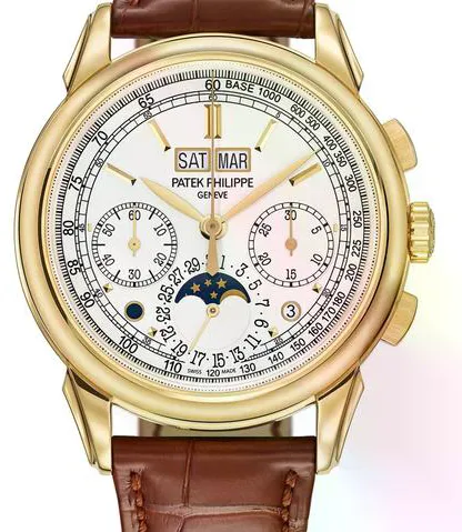 Patek Philippe Perpetual Calendar Chronograph 5270J-001 41mm Yellow gold Silver