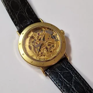 Revue Thommen Gold-plated Skeletonized