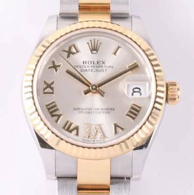 Rolex Datejust 31 278273 31mm Yellow gold and Stainless steel Silver