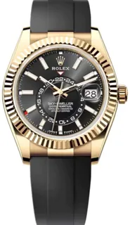 Rolex Sky-Dweller 336238 Yellow gold Black