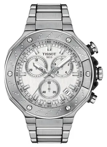 Tissot T-Sport T141.417.11.031.00 45mm Stainless steel Silver