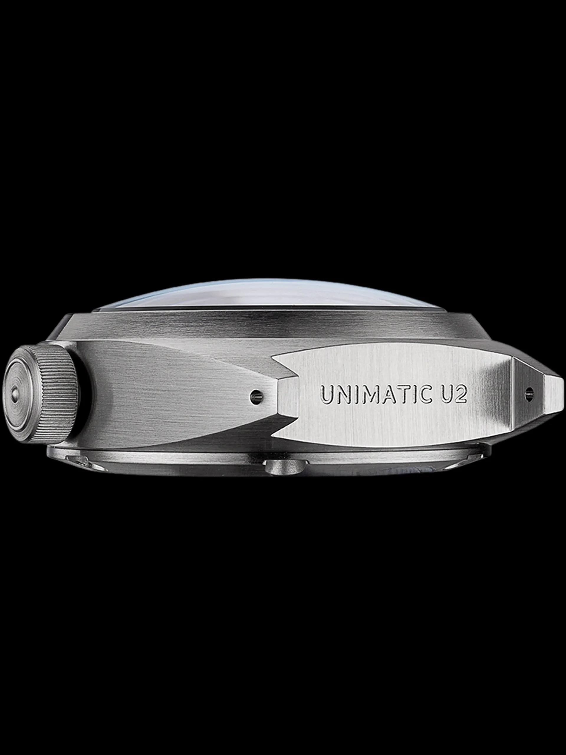 Unimatic Modello Due UC2 38mm Stainless steel Black 5