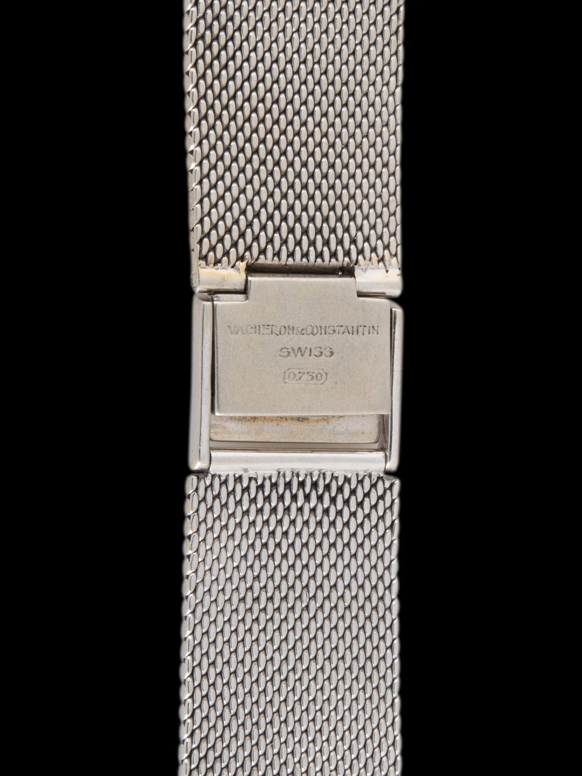 Vacheron Constantin Dress Watch 6115 33mm White gold and 18k white gold Black 6