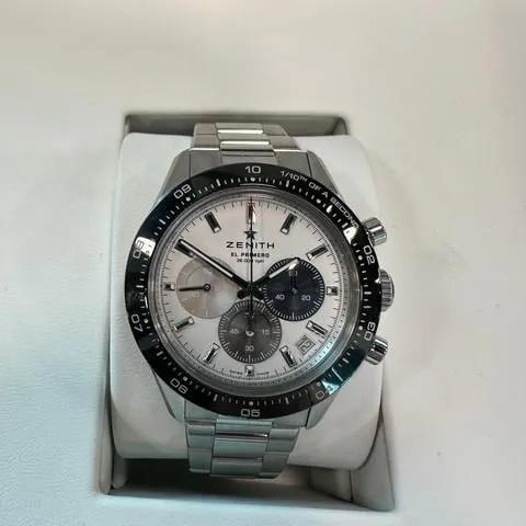 Zenith Chronomaster Sport 03.3100.3600/69.C823 41mm Stainless steel White 5