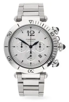 Cartier Pasha de Cartier WSPA0018 41mm Steel White