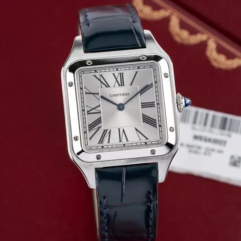 Cartier Santos Dumont WSSA0022 43.5mm Stainless steel Silver 3