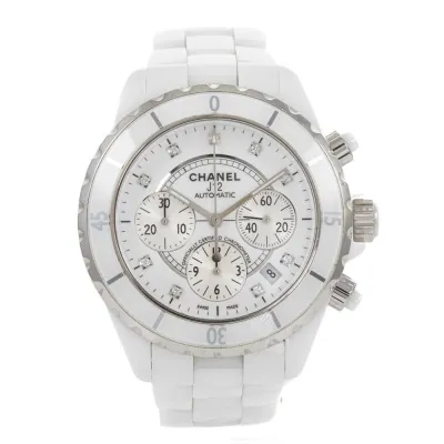 Chanel J12 H2009 41mm White ceramic White