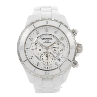 Chanel J12 H2009 White ceramic White