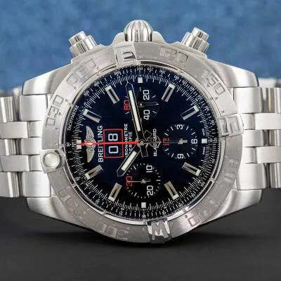 Breitling Blackbird A44360 44mm Stainless steel Black 7