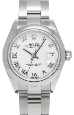 Rolex Lady-Datejust 279160 28mm Stainless steel White