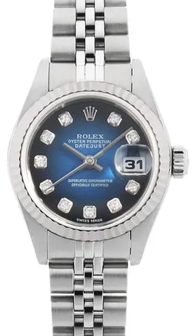 Rolex Datejust 79174G 26mm Yellow gold and Stainless steel Blue