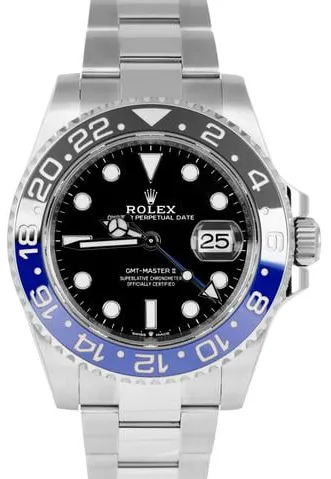 Rolex GMT-Master II 126710 40mm Stainless steel Black