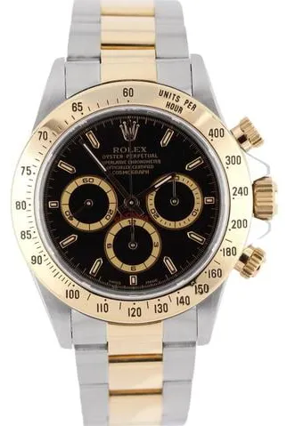 Rolex Daytona 16523 40mm Yellow gold and Stainless steel Black