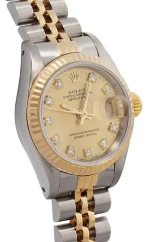 Rolex Datejust 69173G 26mm Yellow gold Champagne 2