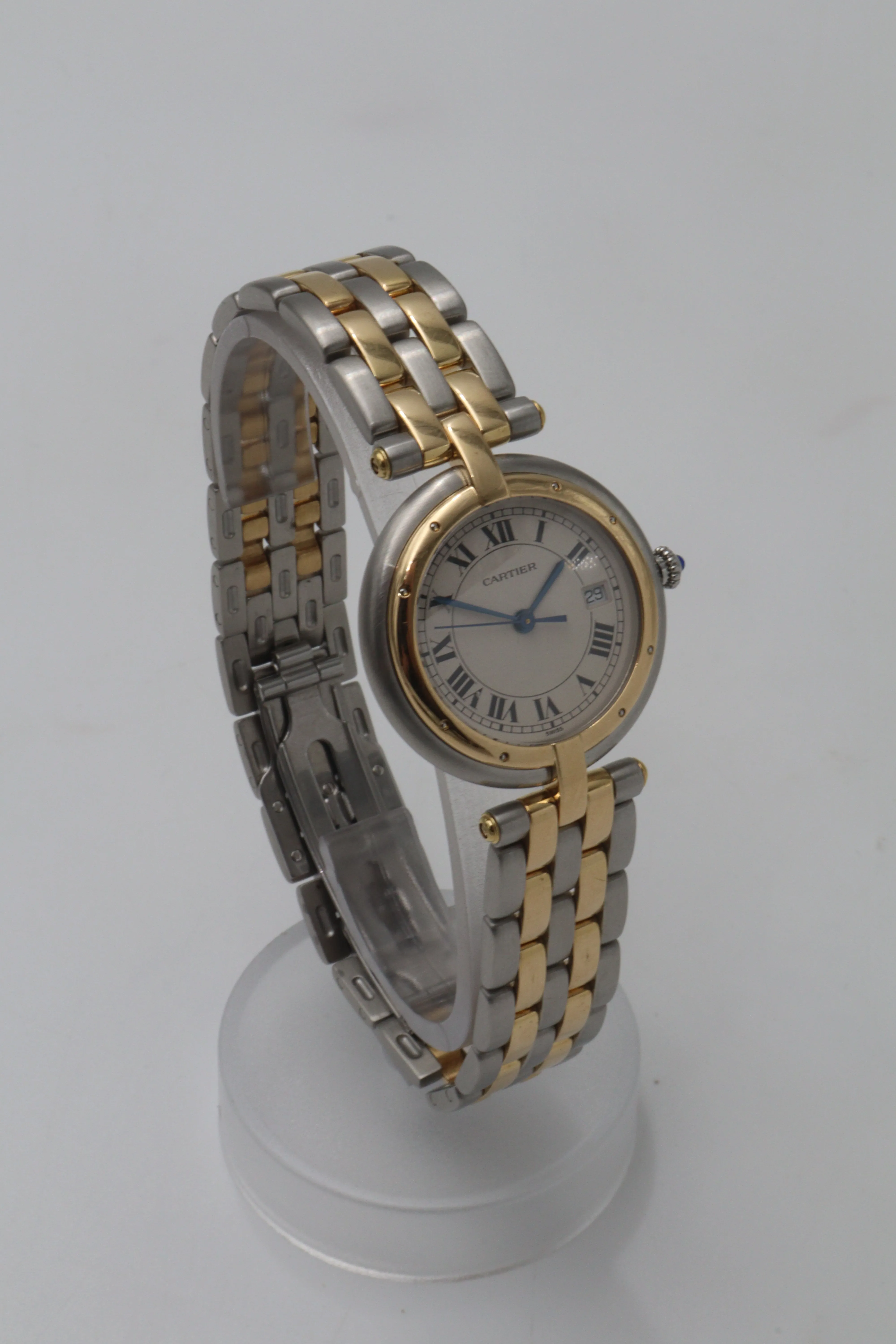Cartier Panthère Vendôme 83964 29mm Yellow gold and stainless steel White