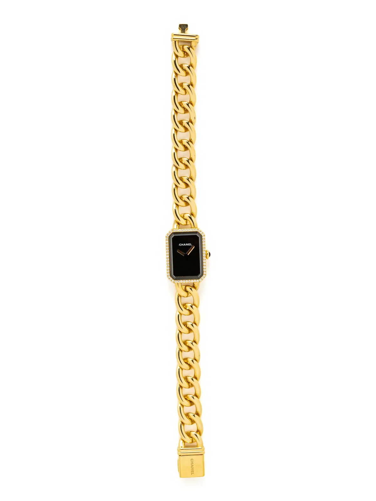 Chanel Première 15mm Yellow gold and Diamond Black