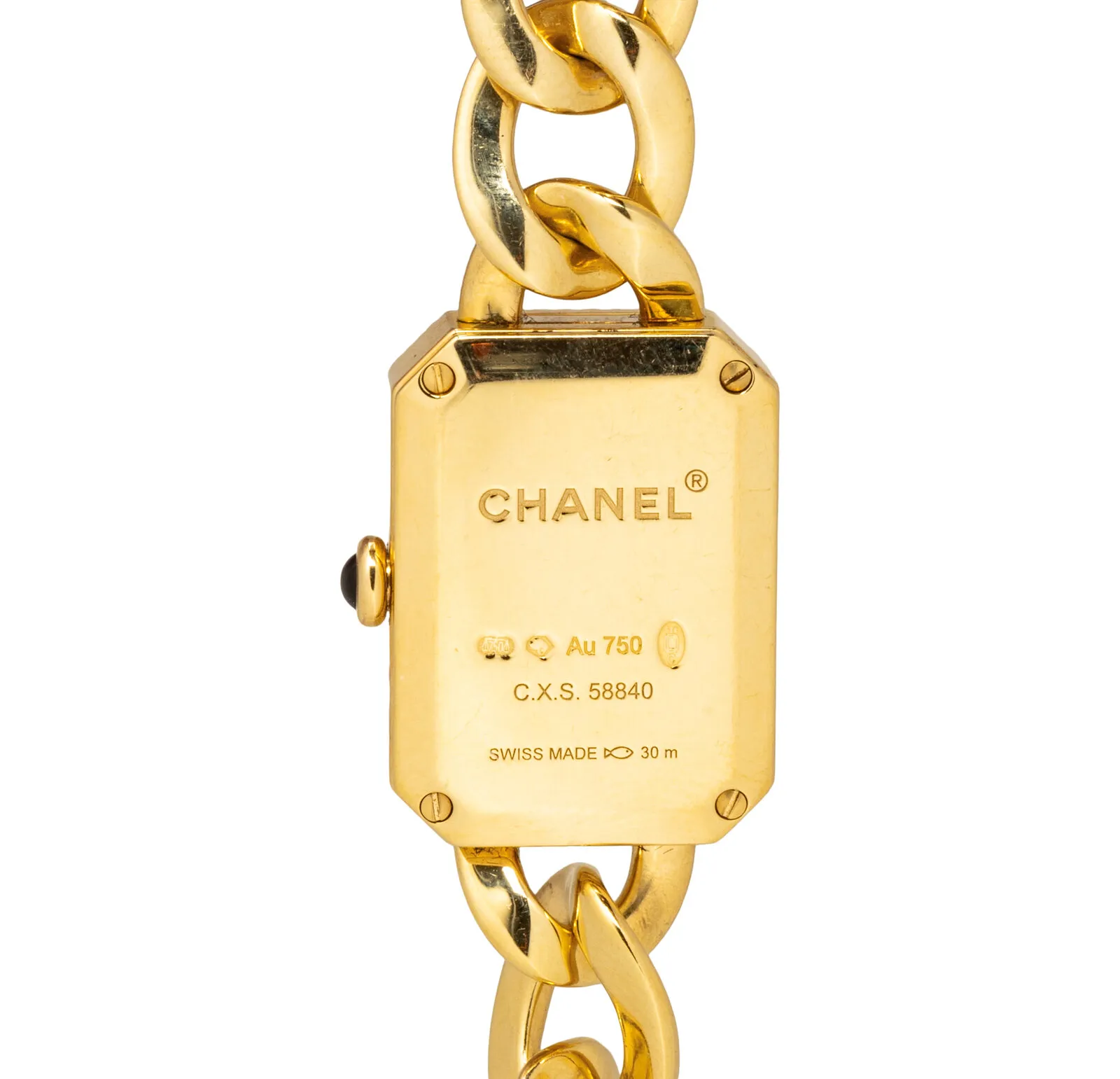 Chanel Première 15mm Yellow gold and Diamond Black 1