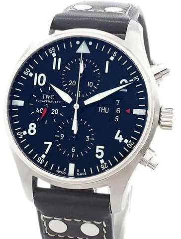 IWC Pilot IW377704 42mm Steel Black