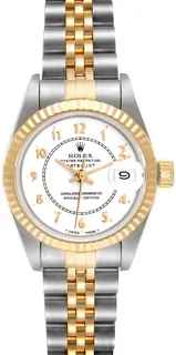 Rolex Lady-Datejust 69173 Stainless steel White