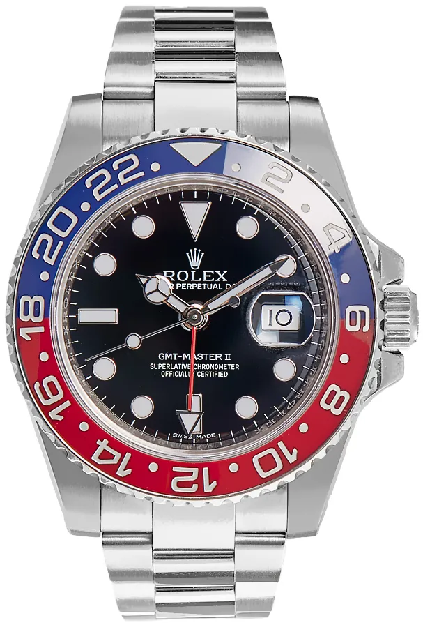 Rolex GMT-Master II 116719BLRO 40mm Stainless steel Black