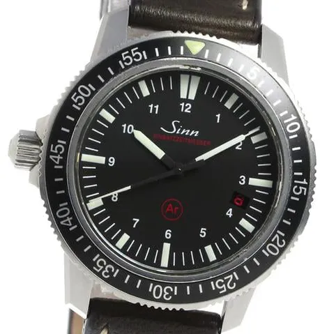 Sinn EZM 3 603 41mm Stainless steel Black