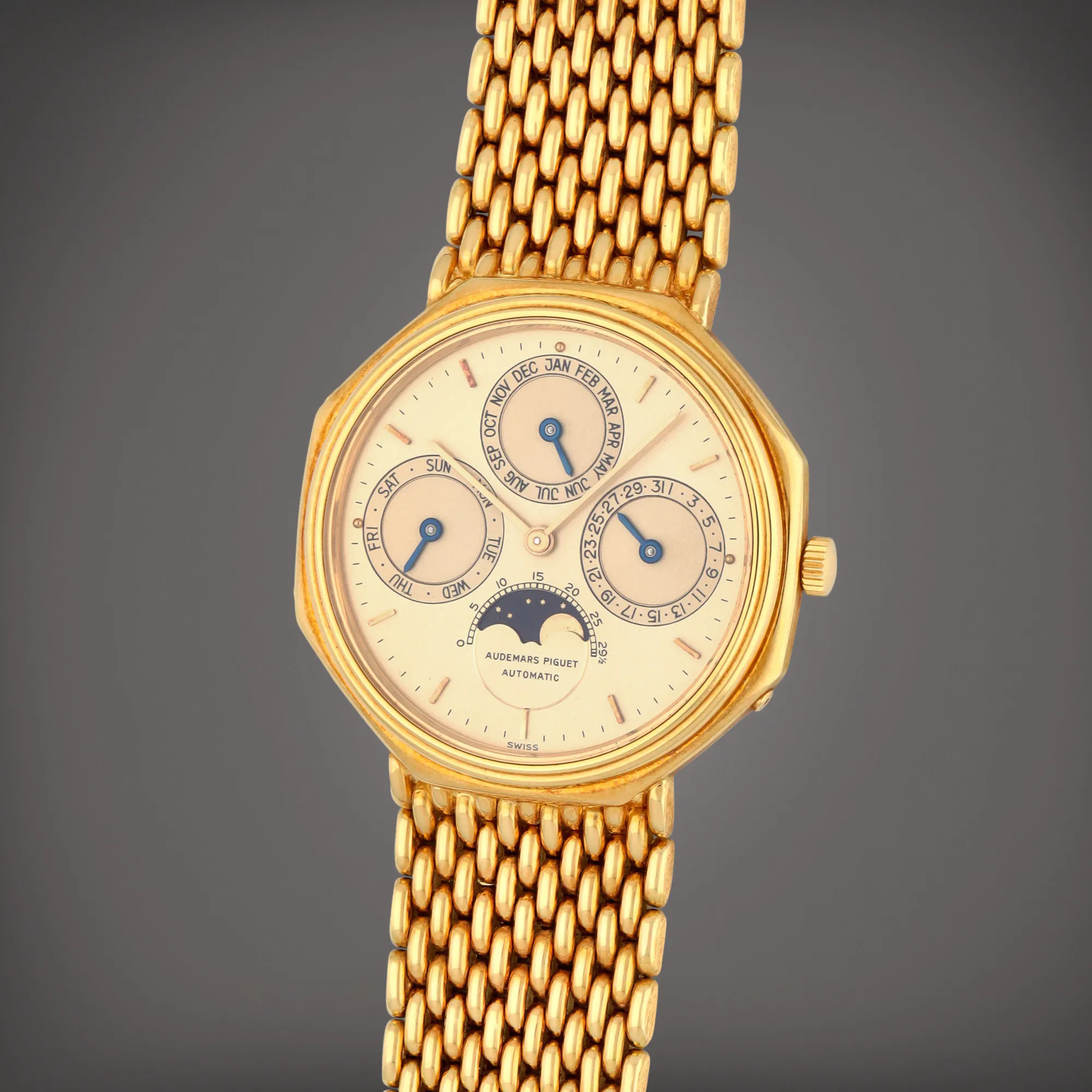 Audemars Piguet Perpetual Calendar 25557BA 35.5mm Yellow gold Gilt