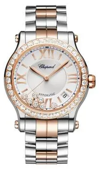 Chopard Happy Sport 278559-6025 36mm Yellow gold and Stainless steel Silver 1