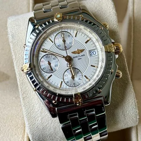 Breitling Chronomat B13050.1 39mm Gold/steel White