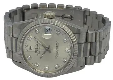 Rolex Datejust 68279G 29mm Diamond Silver 1