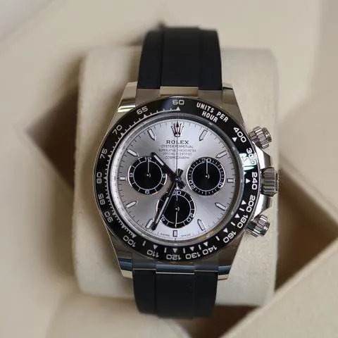 Rolex Daytona 126519LN-0006 40mm 18k white gold Silver