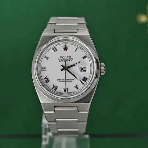 Rolex Datejust Oysterquartz 17000 36mm Stainless steel White