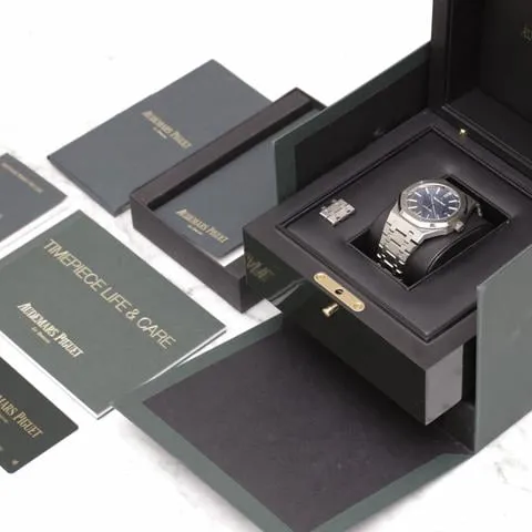 Audemars Piguet Royal Oak 15400ST.OO.1220ST.01 41mm Steel Blue 14