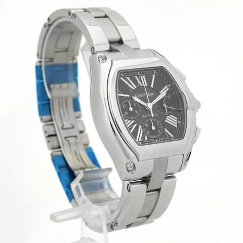 Cartier Roadster W62020X6 49mm Stainless steel Black 3