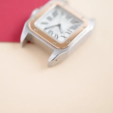 Cartier Santos 2878 33mm Stainless steel White 3