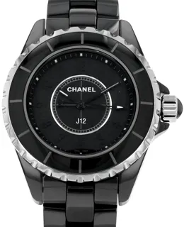 Chanel J12 Phantom H3828 Stainless steel Black