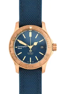 Christopher Ward C60 Trident Bronze Pro 600 S60-38ADA2-B00B0 Bronze Blue