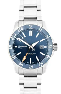 Christopher Ward C60 Trident GMT 600 C60-42AGM3-S0BB0 Stainless steel Blue