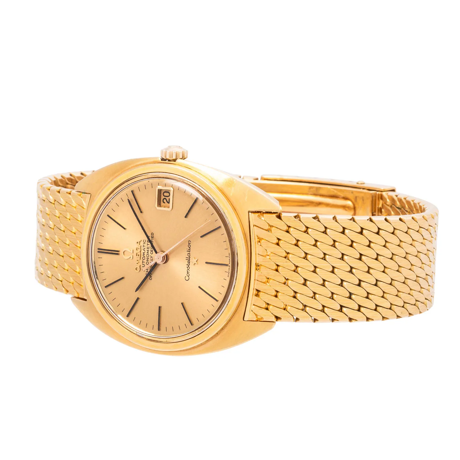 Omega Constellation 168.009 34.5mm Yellow gold Gold 7