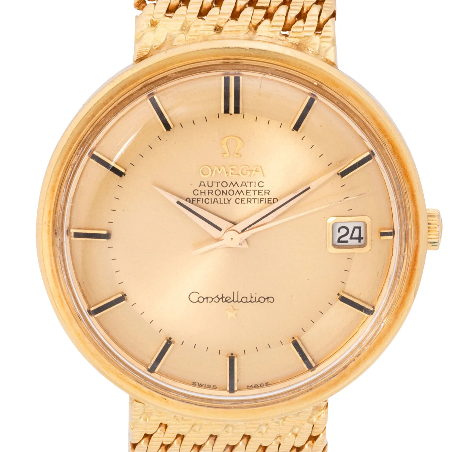 Omega Constellation 168.010/11 35mm Yellow gold Gold-coloured