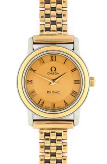 Omega De Ville Prestige 4370.12.00 Yellow gold and Stainless steel Champagne